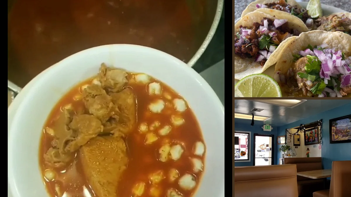 Fresh tacos and enchiladas on a table.