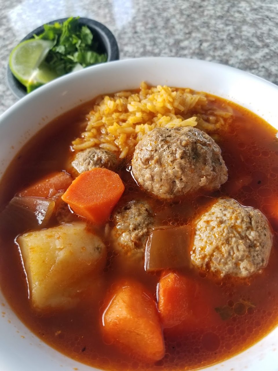 Albondigas Soup