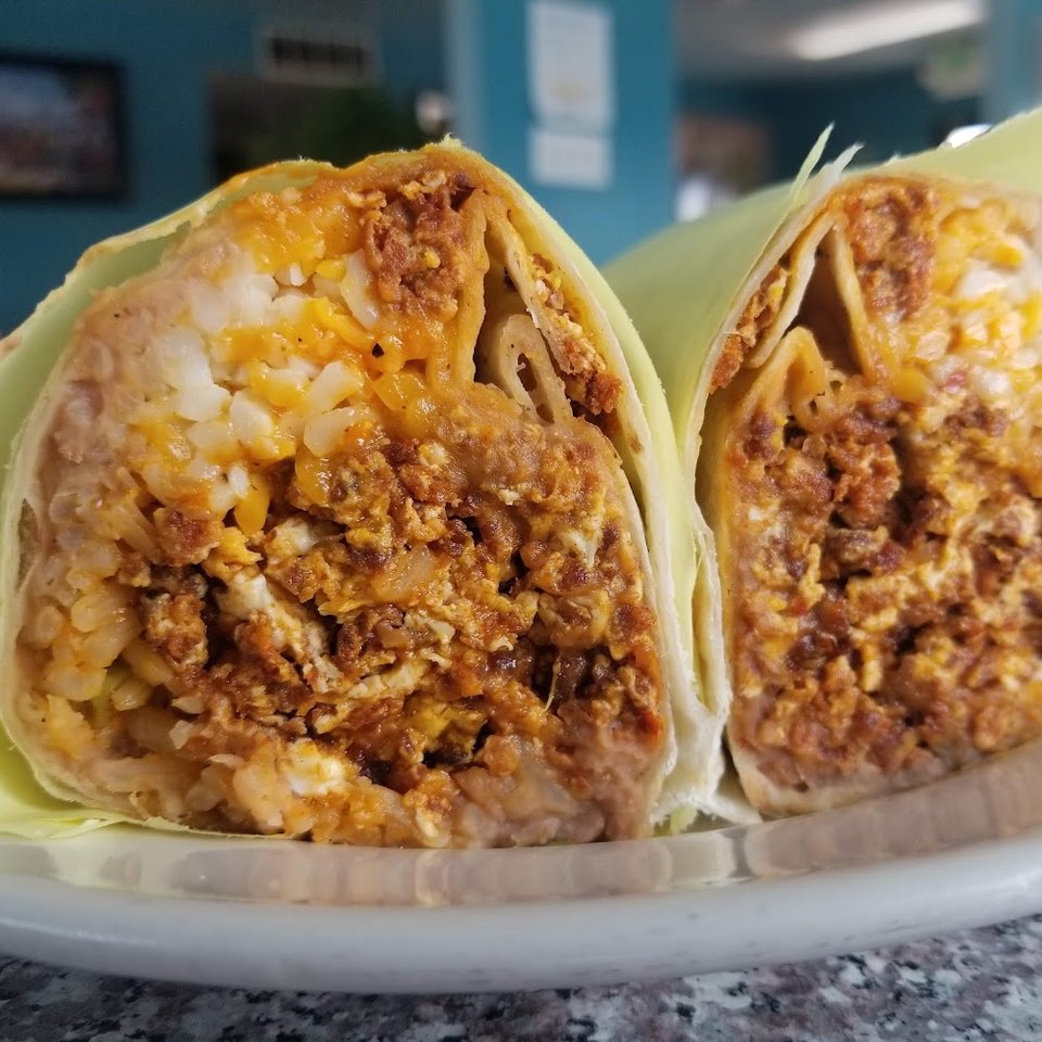 Chorizo and Egg Burrito